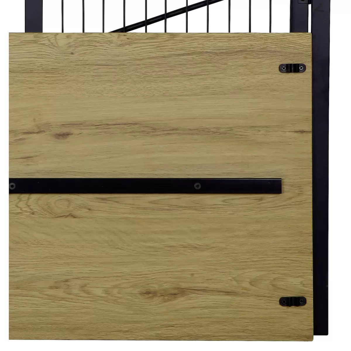 Schreibtisch Klapp Eiche,schwarz