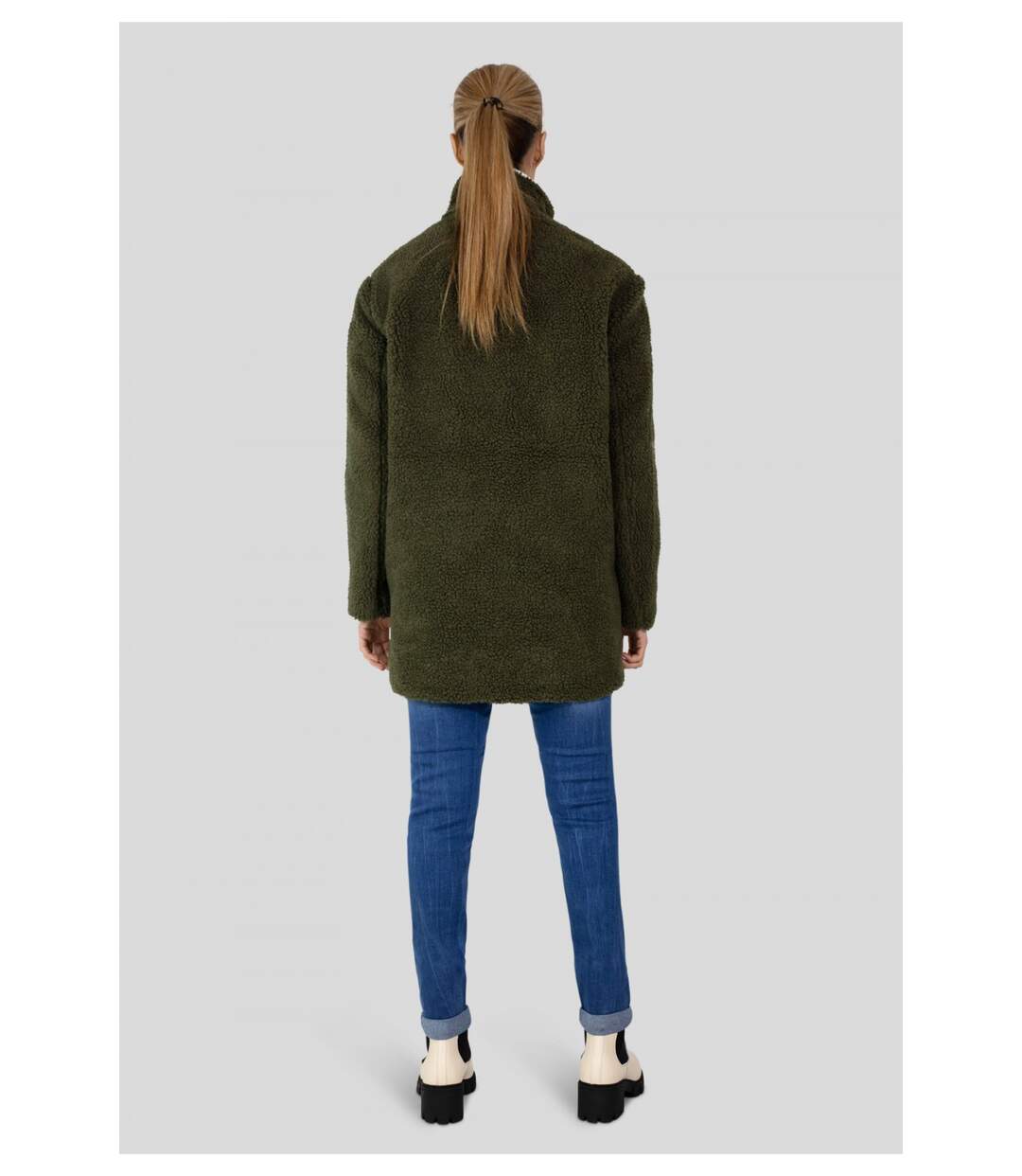 Manteau molletonné