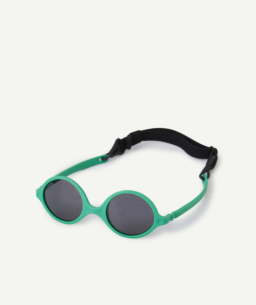 KIETLAlunettes de soleil bébé garçon diabola vertes