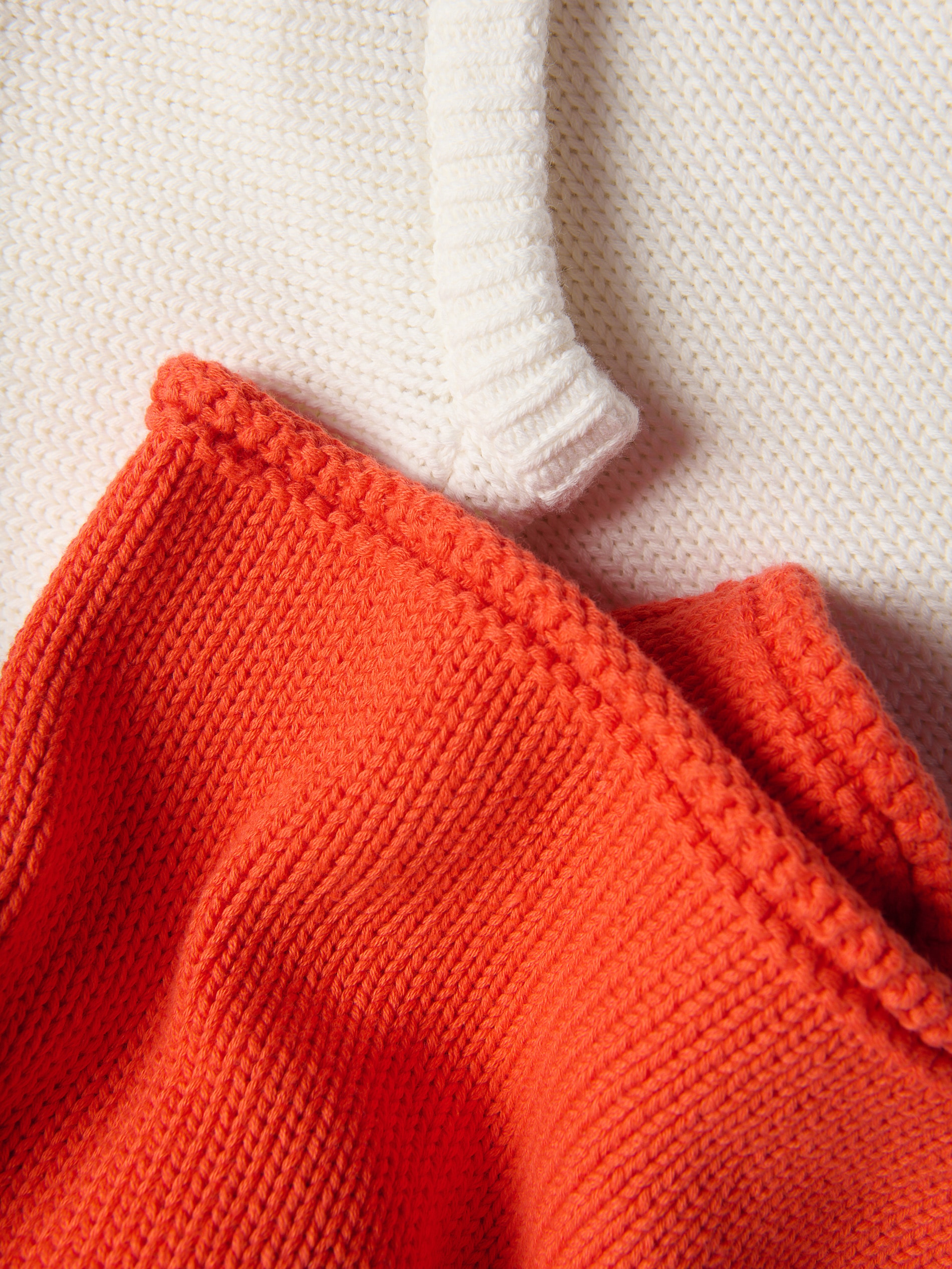 Oversize-Pullover aus Baumwolle