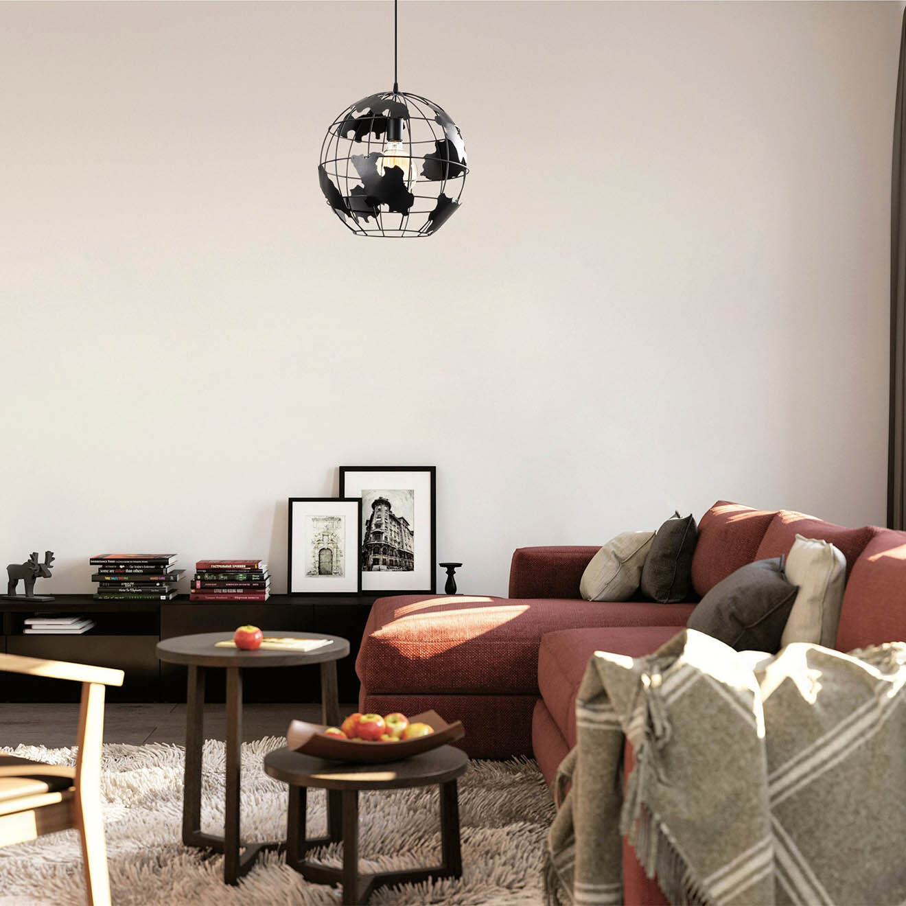 Sheen Suspension Fellini noire - D.40xH.110 cm