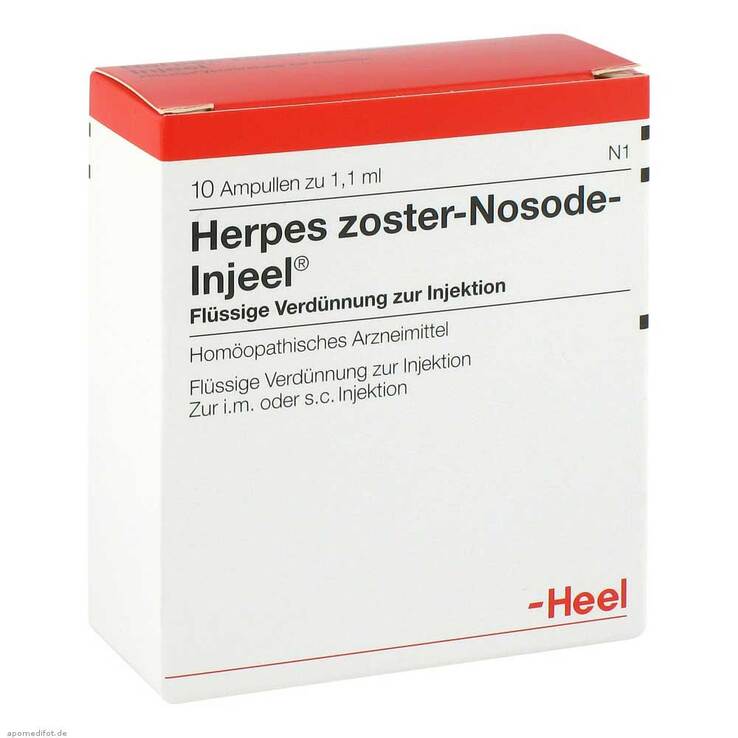 Herpes Zoster Nosode Injeel Ampullen, 10 St