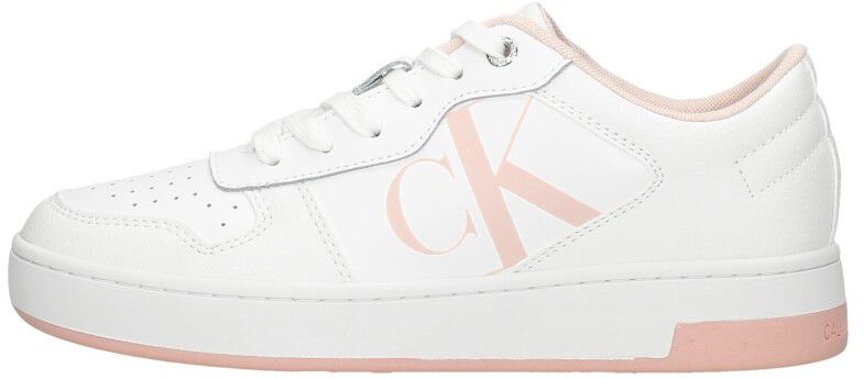 Calvin Klein Cupsole Laceup Basket Low LTH wit