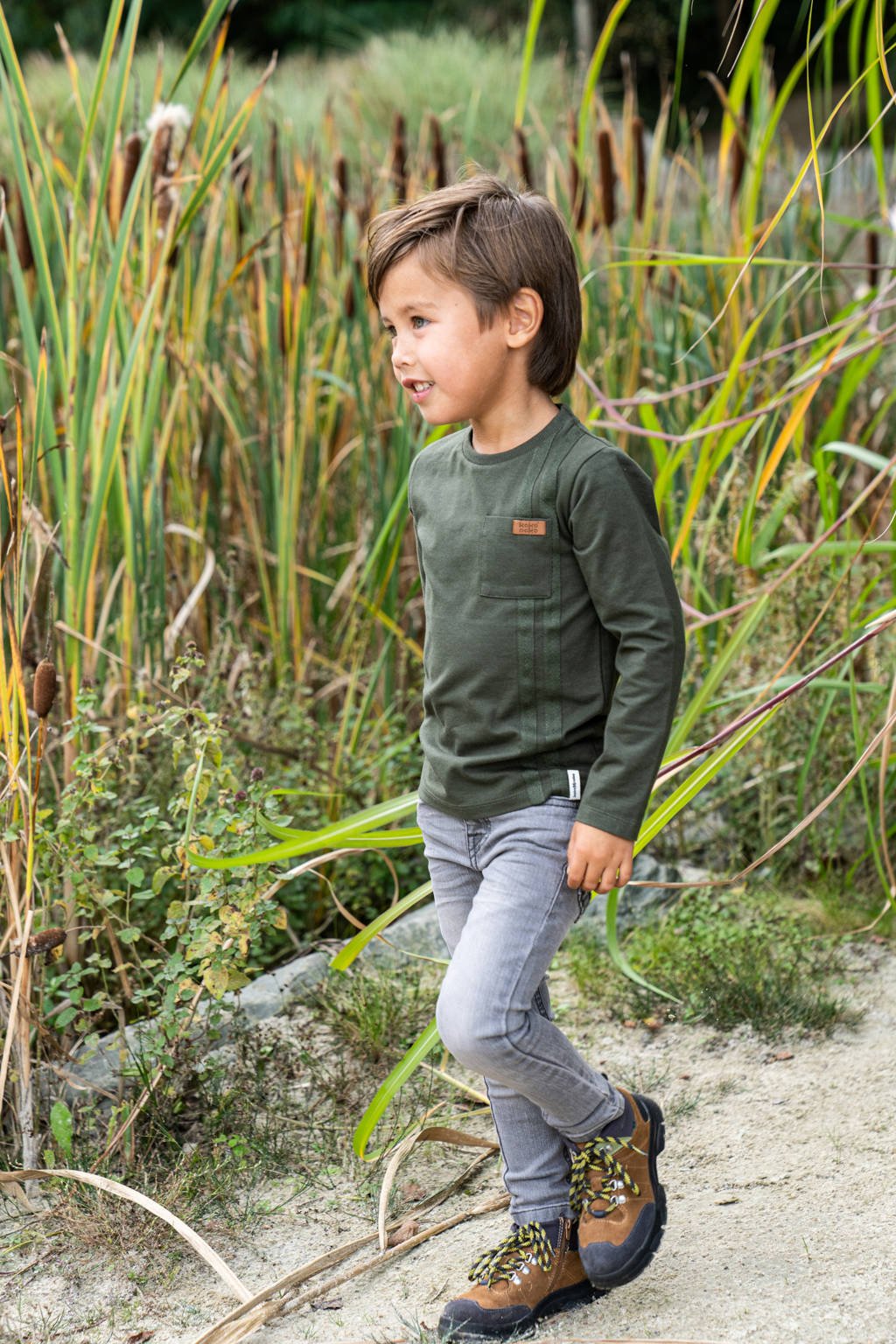 Koko Noko longsleeve donkergroen