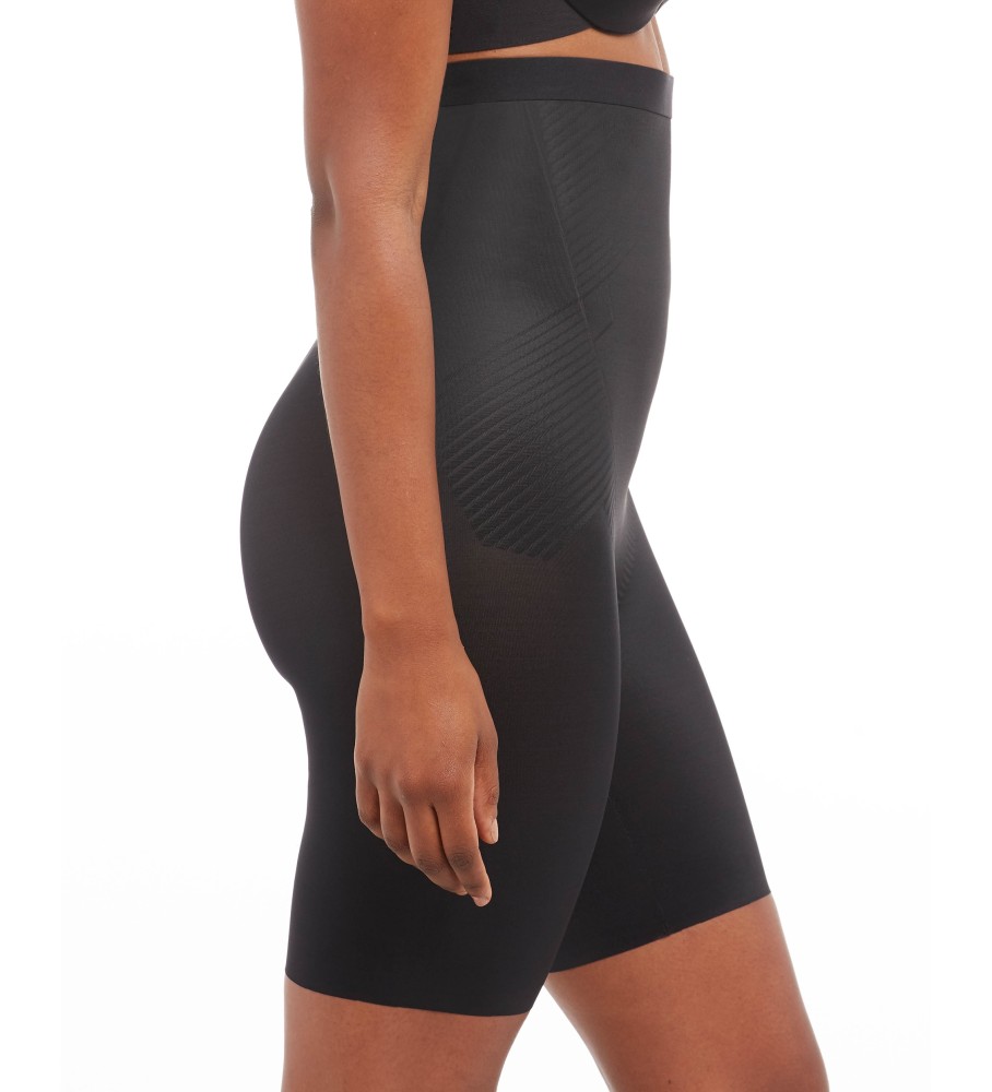 Meia-calça modeladora de cintura alta SPANX, preta