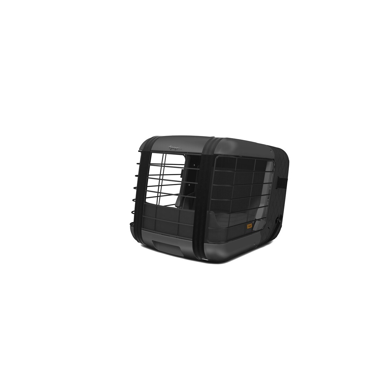 4pets Transportbox Caree schwarz
