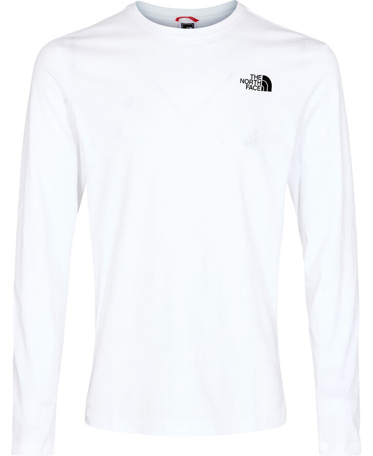 The North Face M L/S RED BOX TEE - EU TNF WHITE/TN Hvid