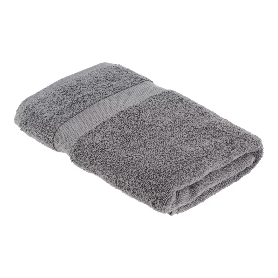 Serviette de bain coton (70 x 130 cm) Timeless Grise