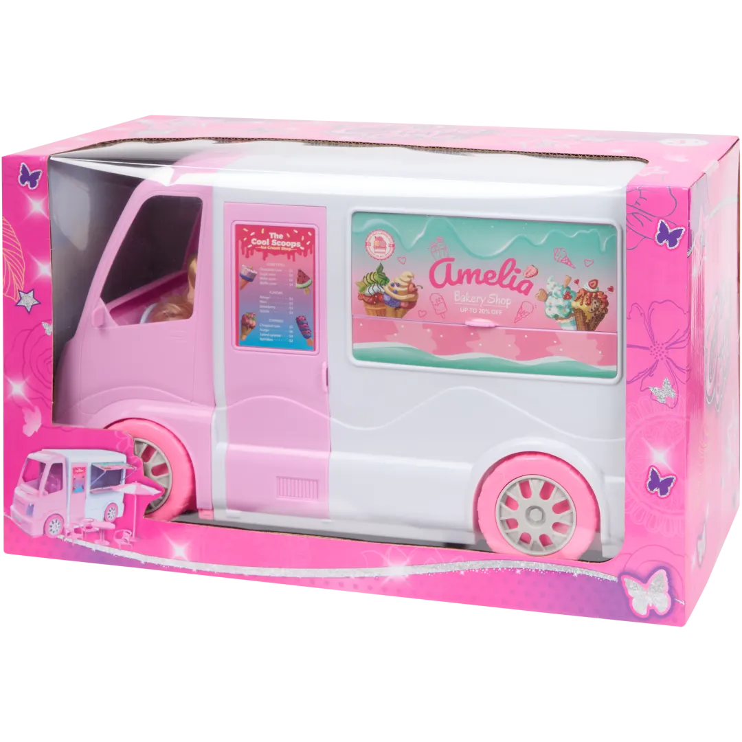 Chloe Girlz ijscowagen Incl. accessoires