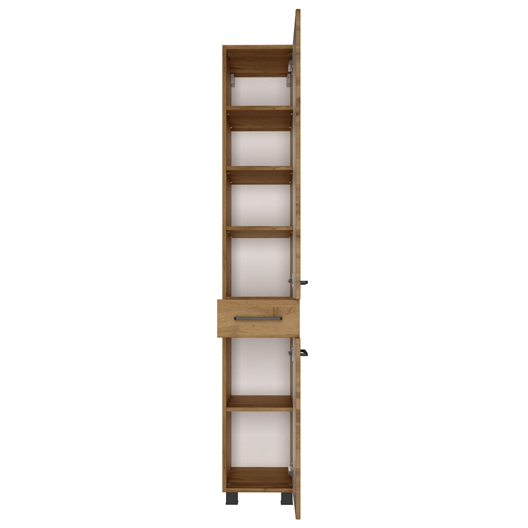Bad-Seitenschrank LIMBURG braun 30cm