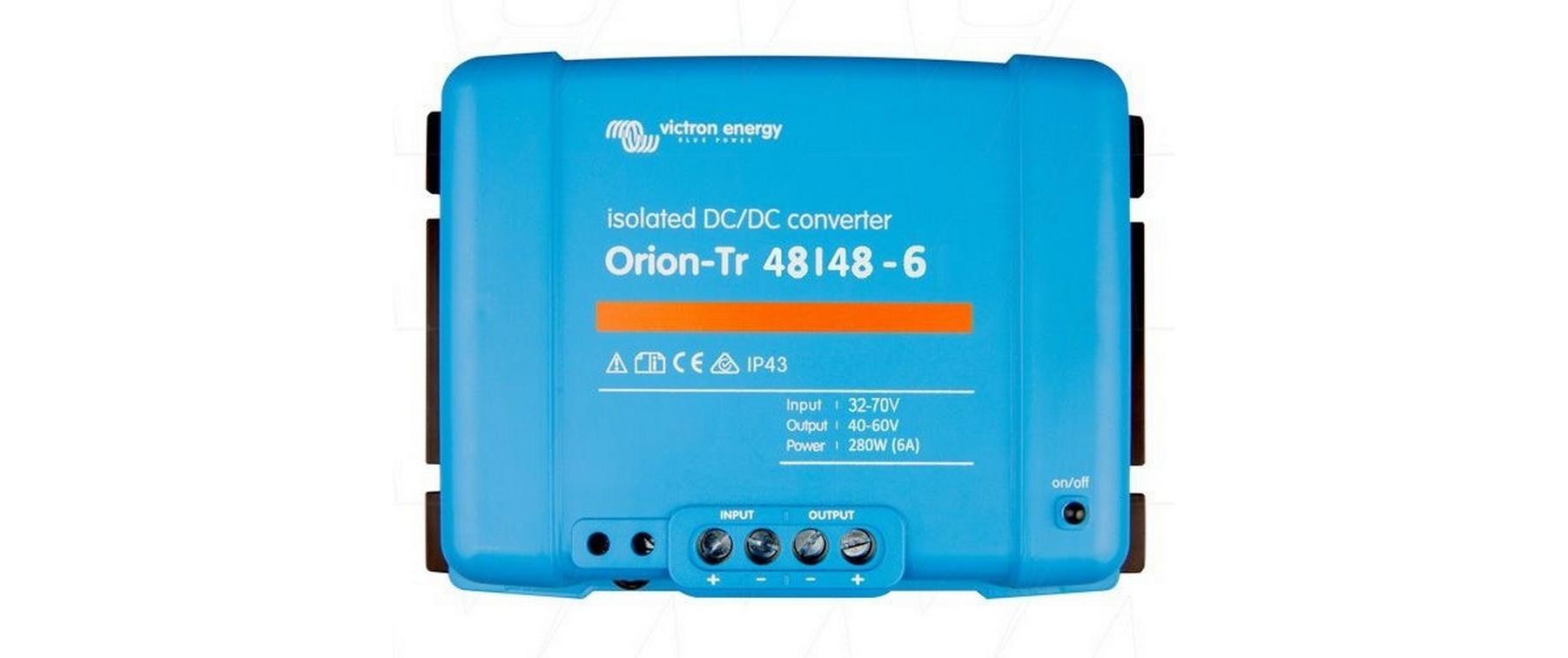 DC/DC Spannungs-Wandler Orion-Tr 48-48 V, 6A 280 W<br>IP43 DC-DC Konverter, isoliert