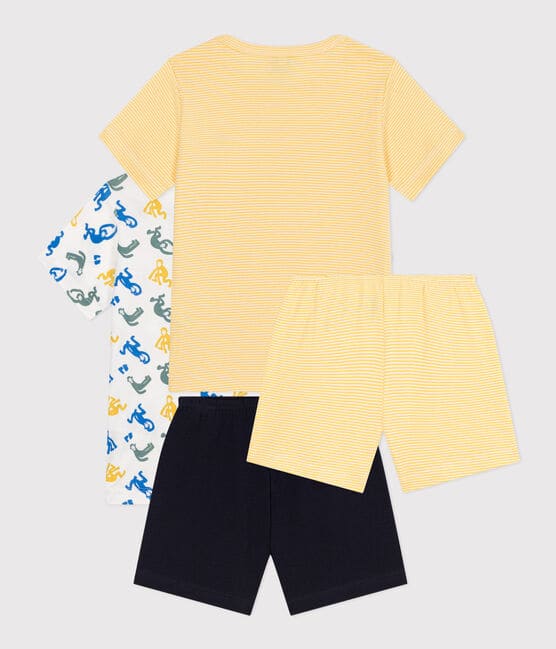 Lot de 2 pyjamas short en coton enfant