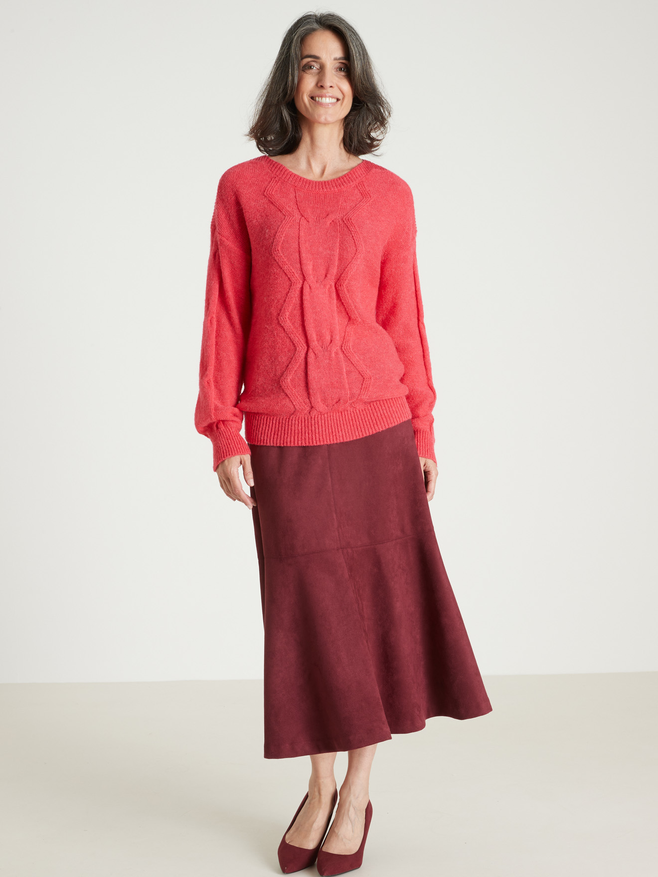 Pull avec laine et alpaga
