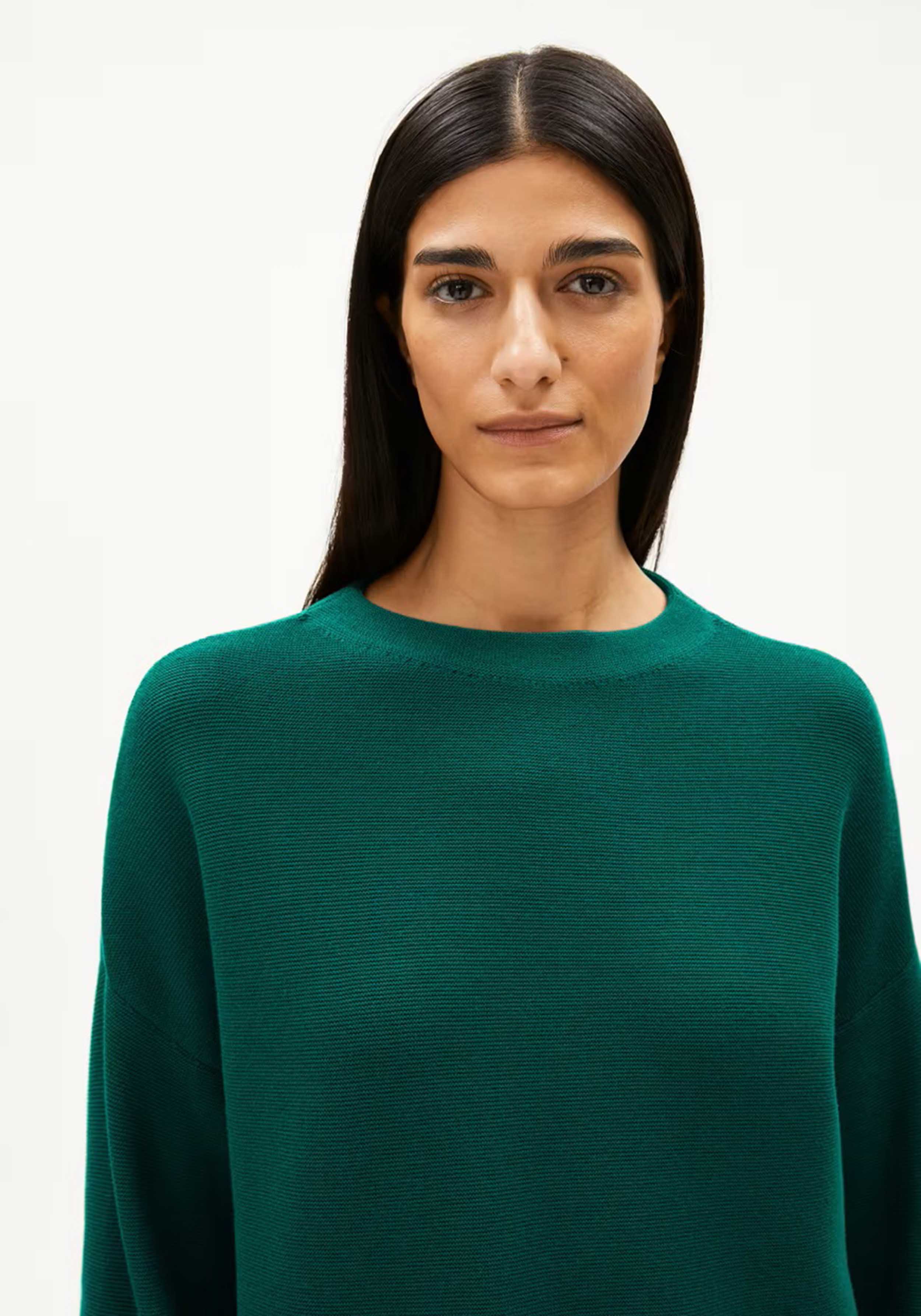 Armedangels Pullover Merinaa Links Links Emerald Green
