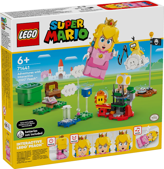På eventyr med interaktive Peach™ LEGO® Super Mario (71441)
