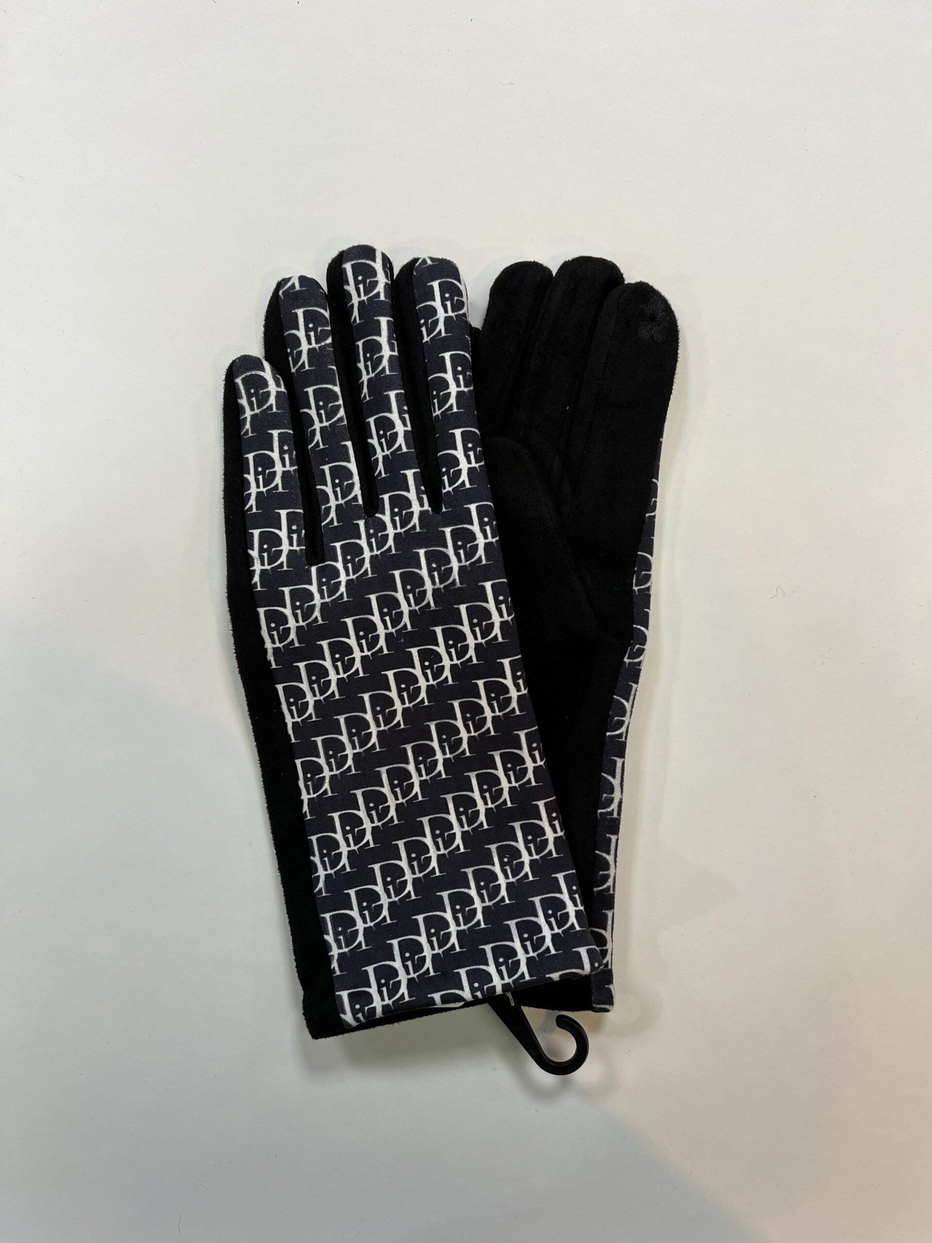 Lommers Handschoenen Letter Zwart