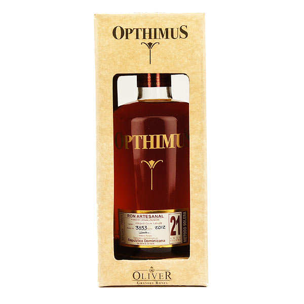 Opthimus 21 ans - rhum dominicain - 38%