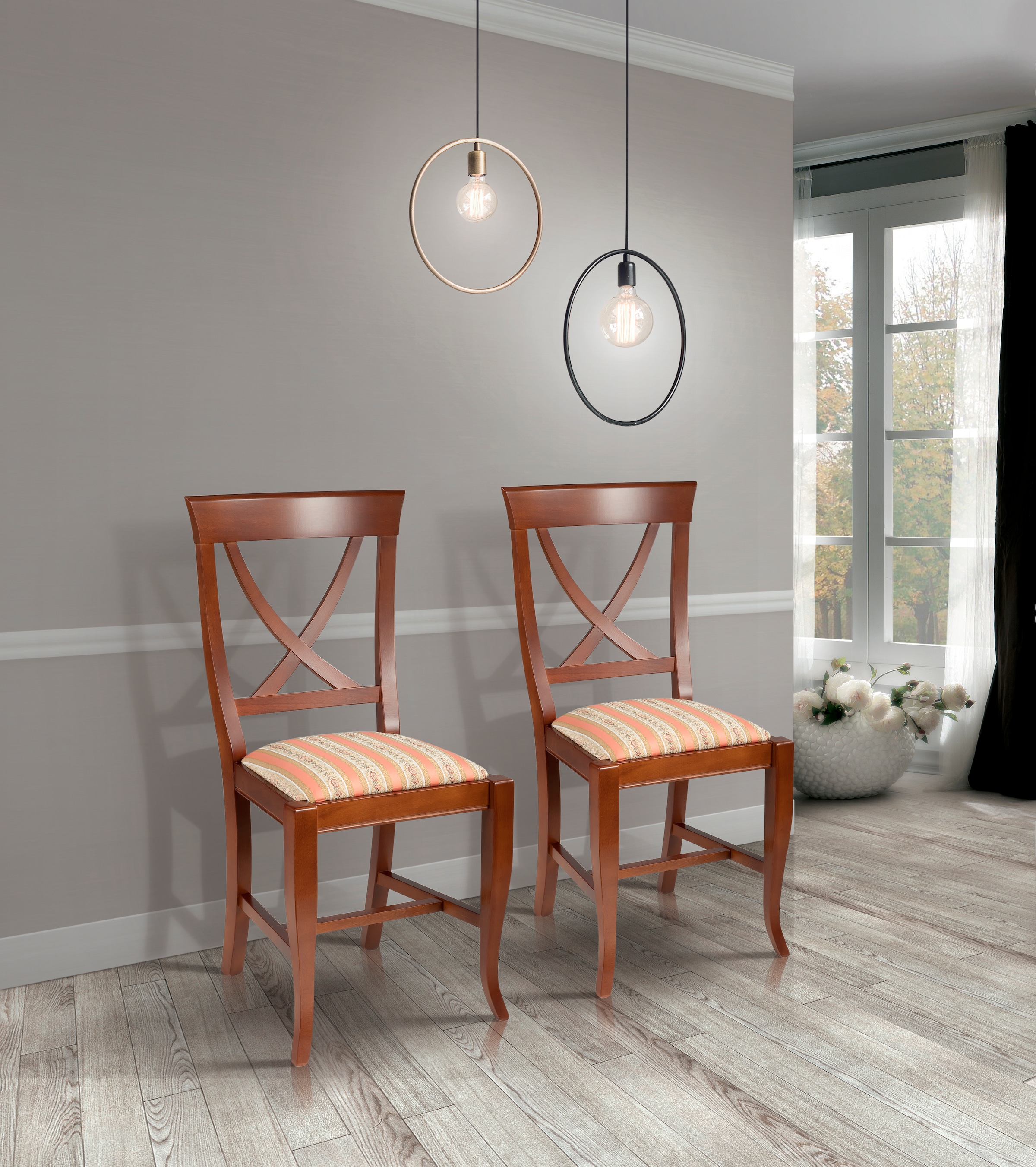 Home affaire 4-Fussstuhl »Monica« () 1 Stk.Breite 44 cm