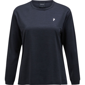 Peak Performance Trail Langarmshirt Black Damen
