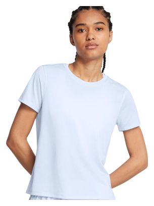 Maillot manches courtes Under Armour Launch Bleu Femme