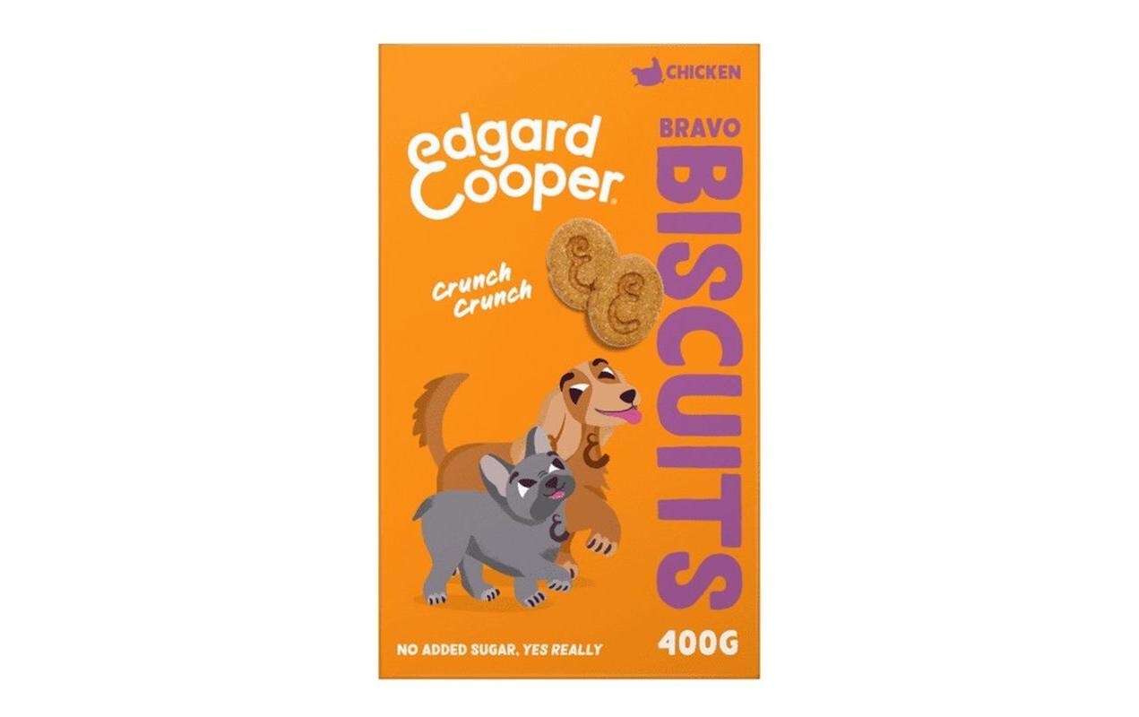 Leckerli Biscuits Huhn, 400 gKnuspriger Snack für Hunde