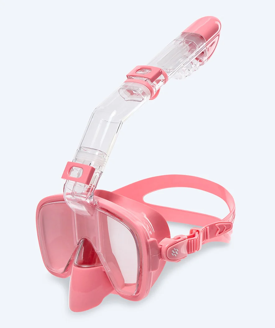 Watery snorkelsæt til børn - Pike/Pearl - Pink