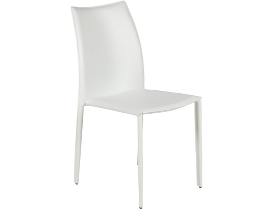 CONCEPT1 - Chaise Lot de 4 C. Solene blanc synderme
