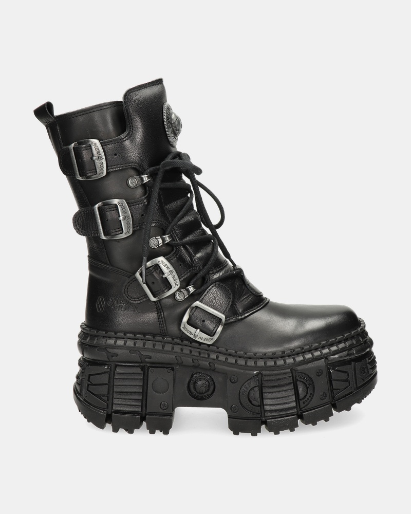 New Rock Imperfect M-TANK Hoge laarzen  - zwart