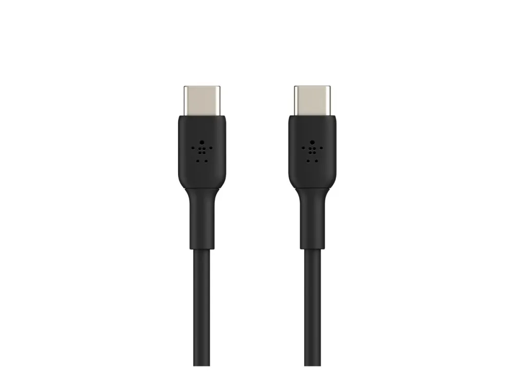 Belkin BoostCharge - USB-kabel - 24 pin USB-C (han) til 24 pin USB-C (han) - 2 m - sort