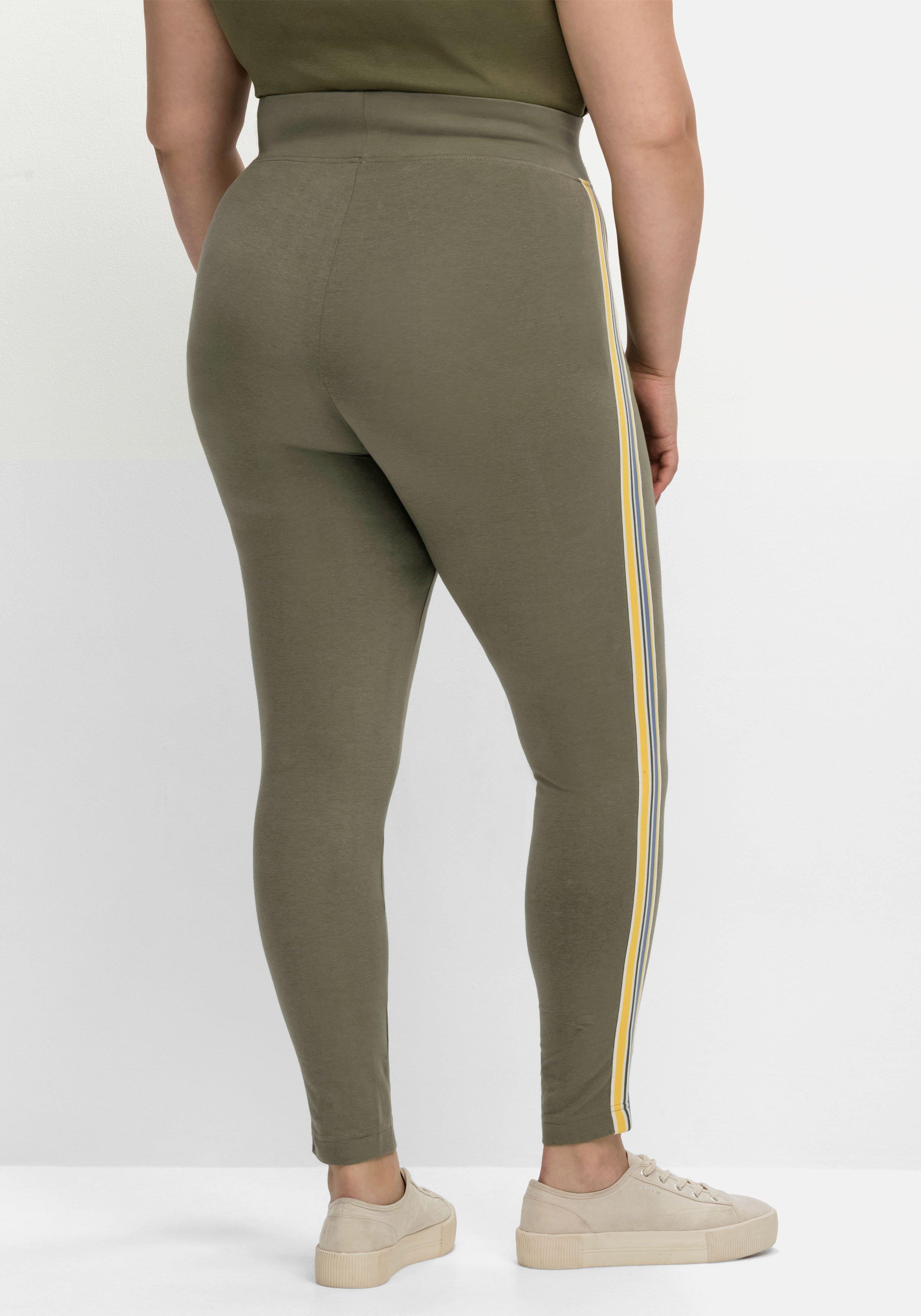 Leggings mit seitlichem Galonstreifen