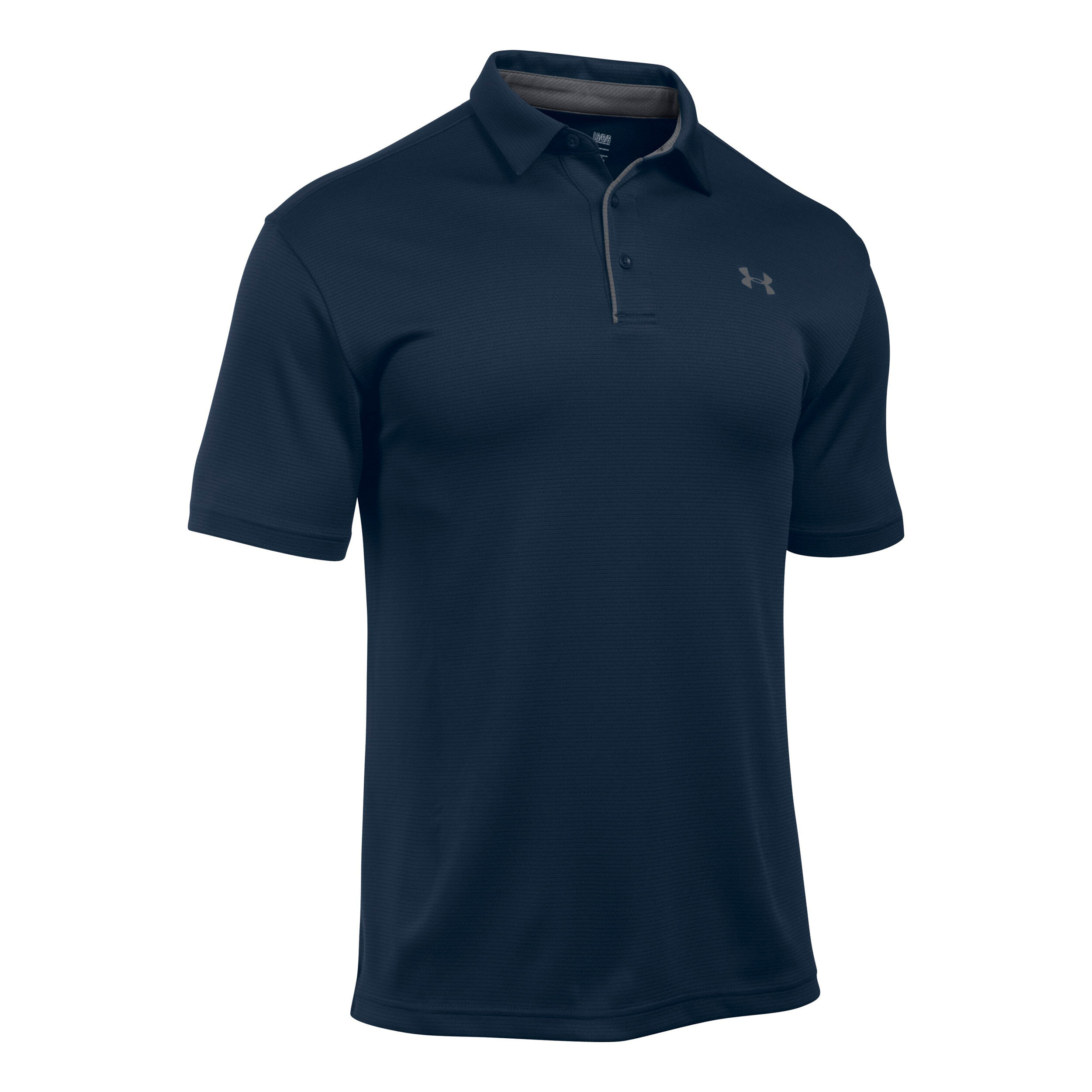 Under Armour Tech Polo Hommes - Bleu Foncé , Gris