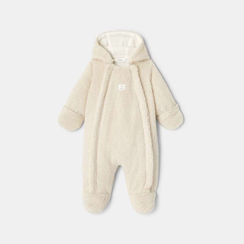 Combipilote en sherpa blanche naissance Absorba