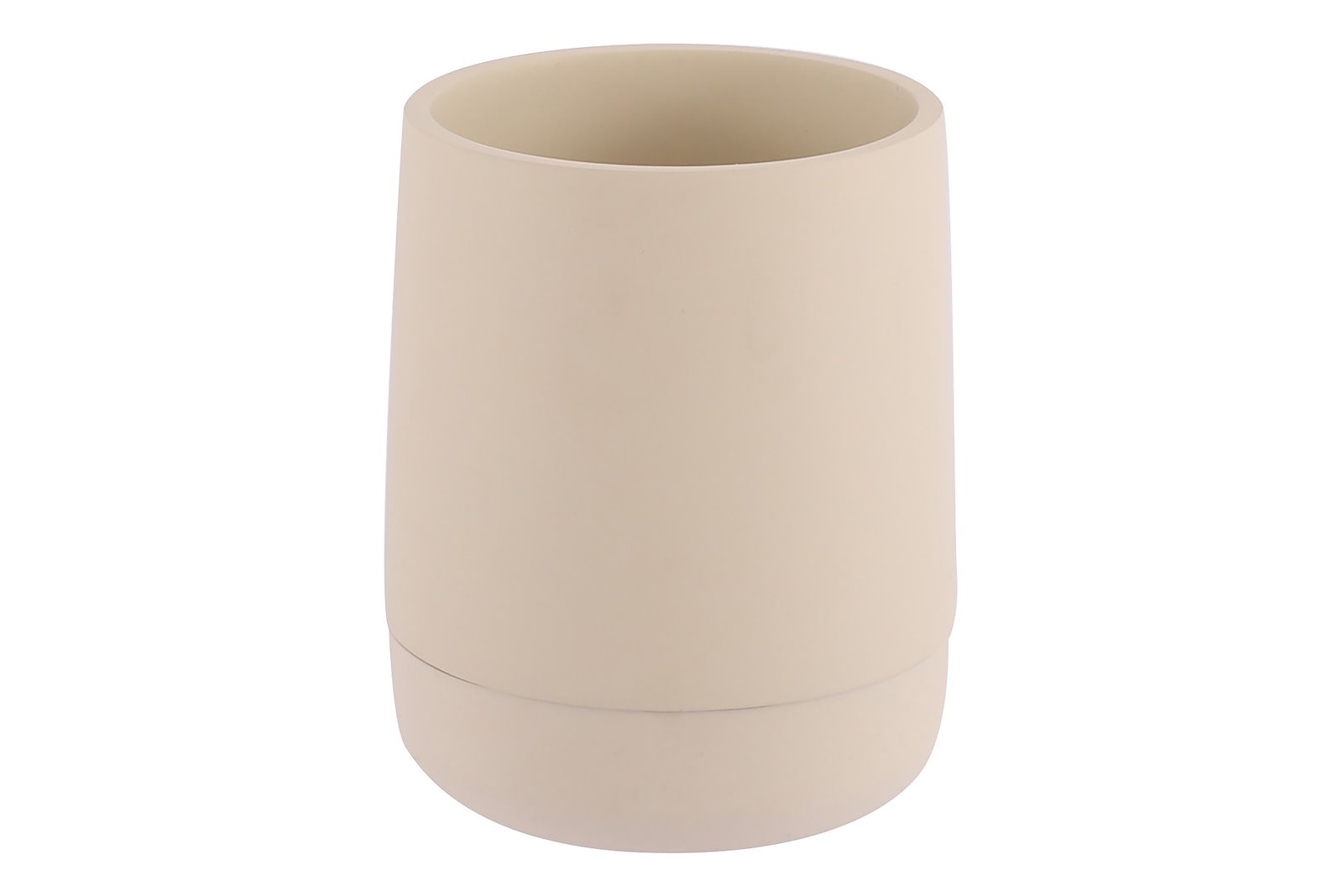 Goma tannbørsteholder Beige polyresin.