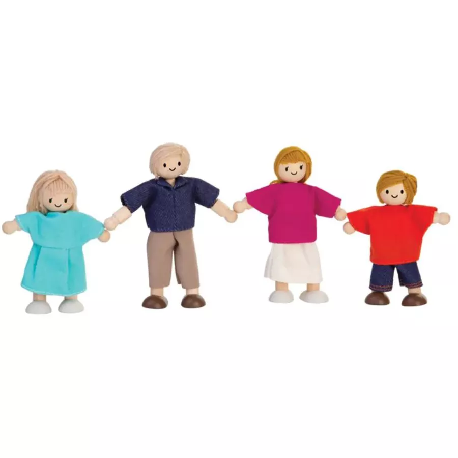 PlanToys Puppenfamilie Europa