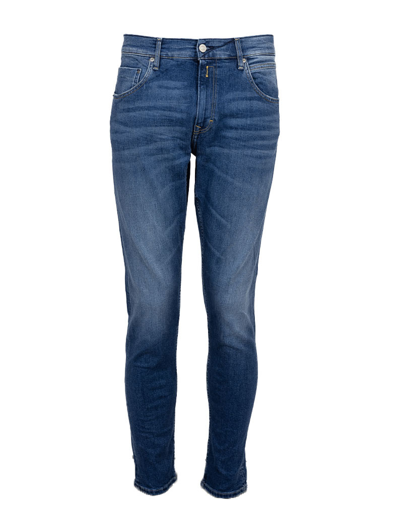 REPLAY JEAN SLIM TAPERED MICKYM DARK BLUE .007