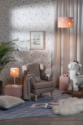Alice & Fox Bordlampe Unicorn, Dusty Pink