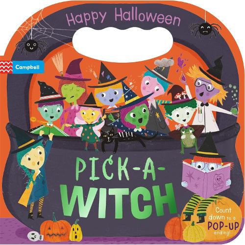 Pick-a-Witch: Happy Halloween - Campbell Pick a...series (Board book)