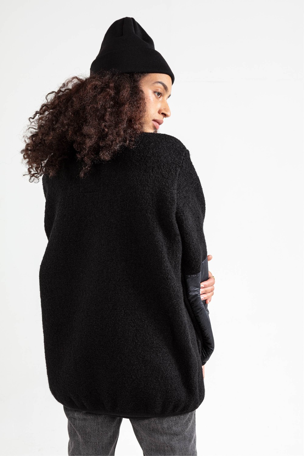 Jeckybeng The Natural Wool Fleece Black