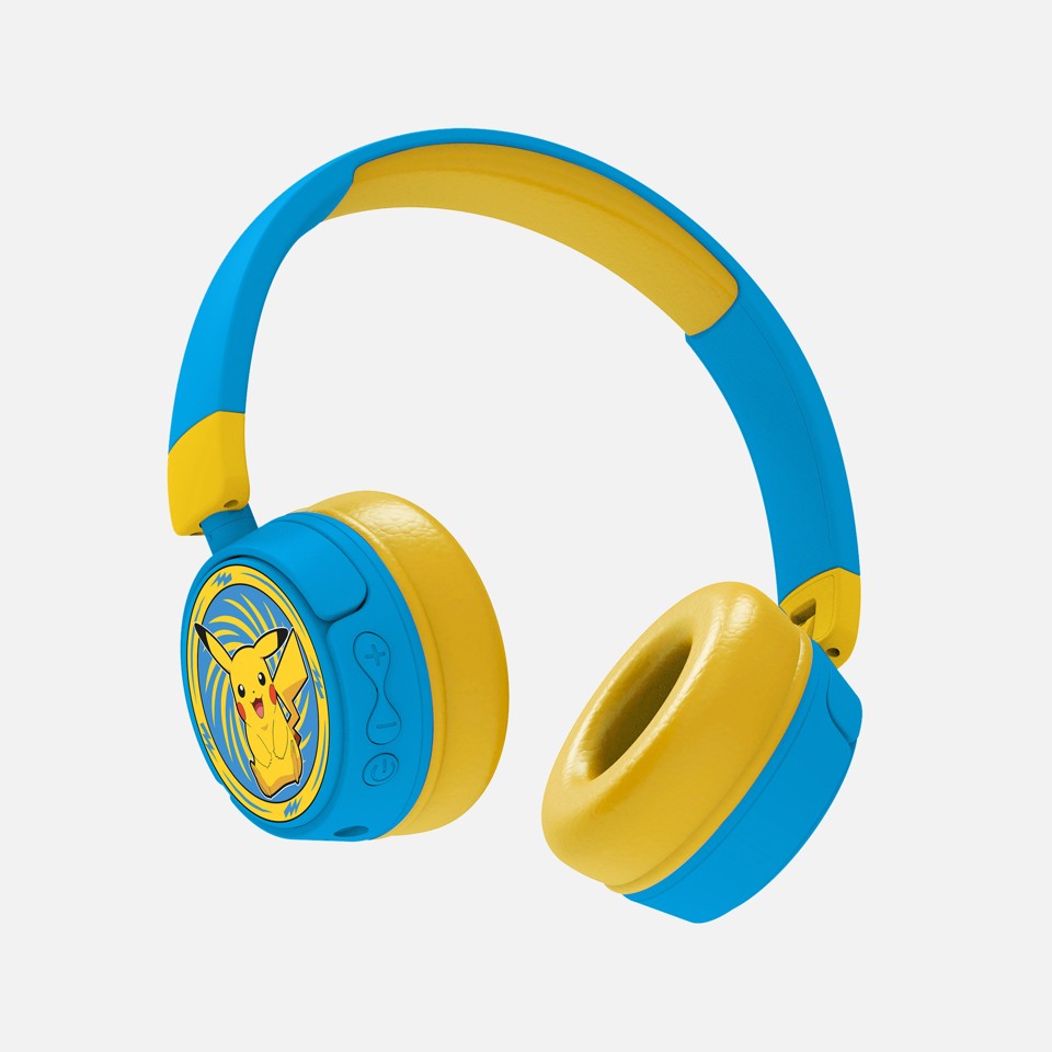 OTL - Bluetooth Hovedtelefoner m/Voksen Kontrol - Pokemon Pikachu