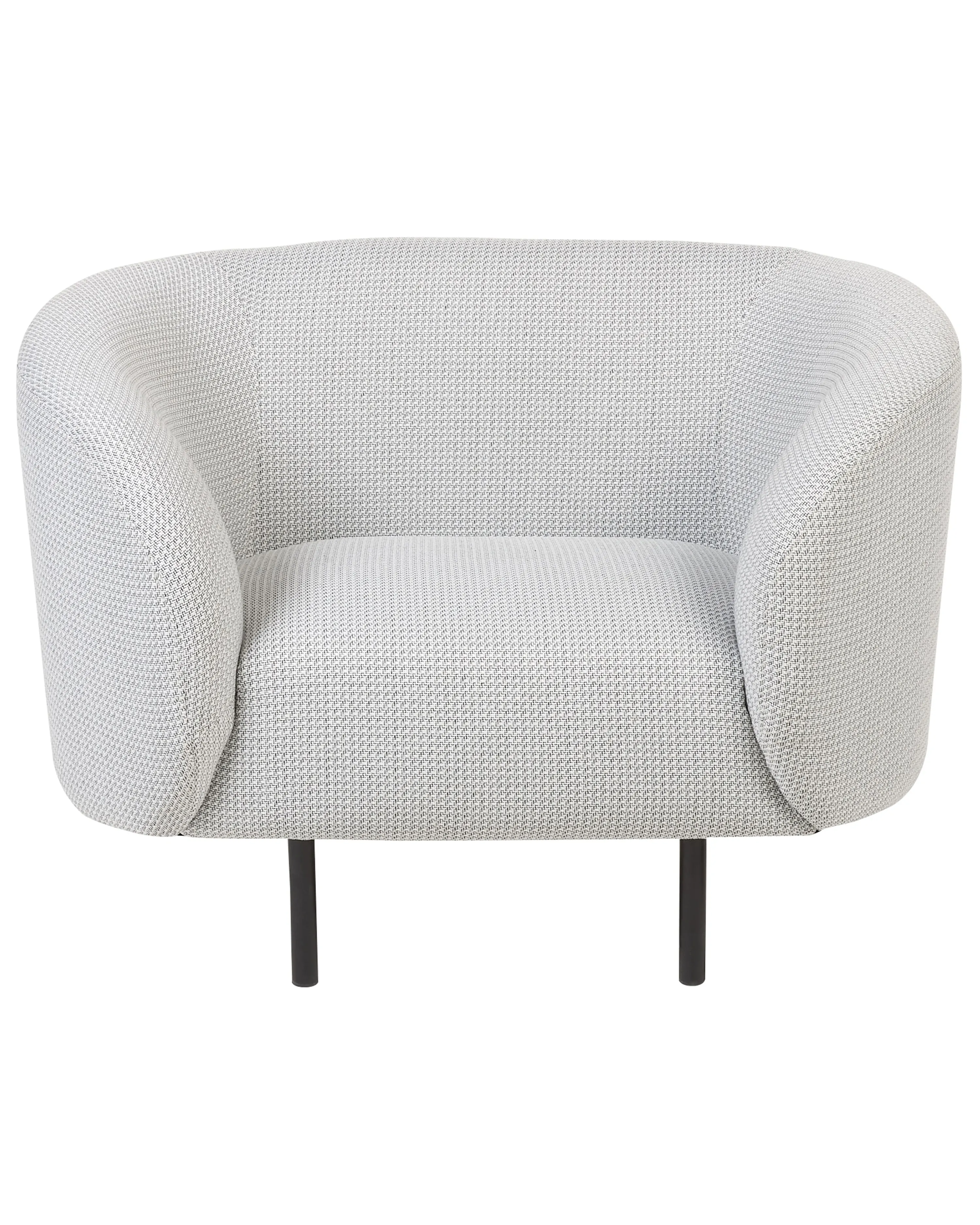 Fauteuil LOEN Stof Zwart/wit