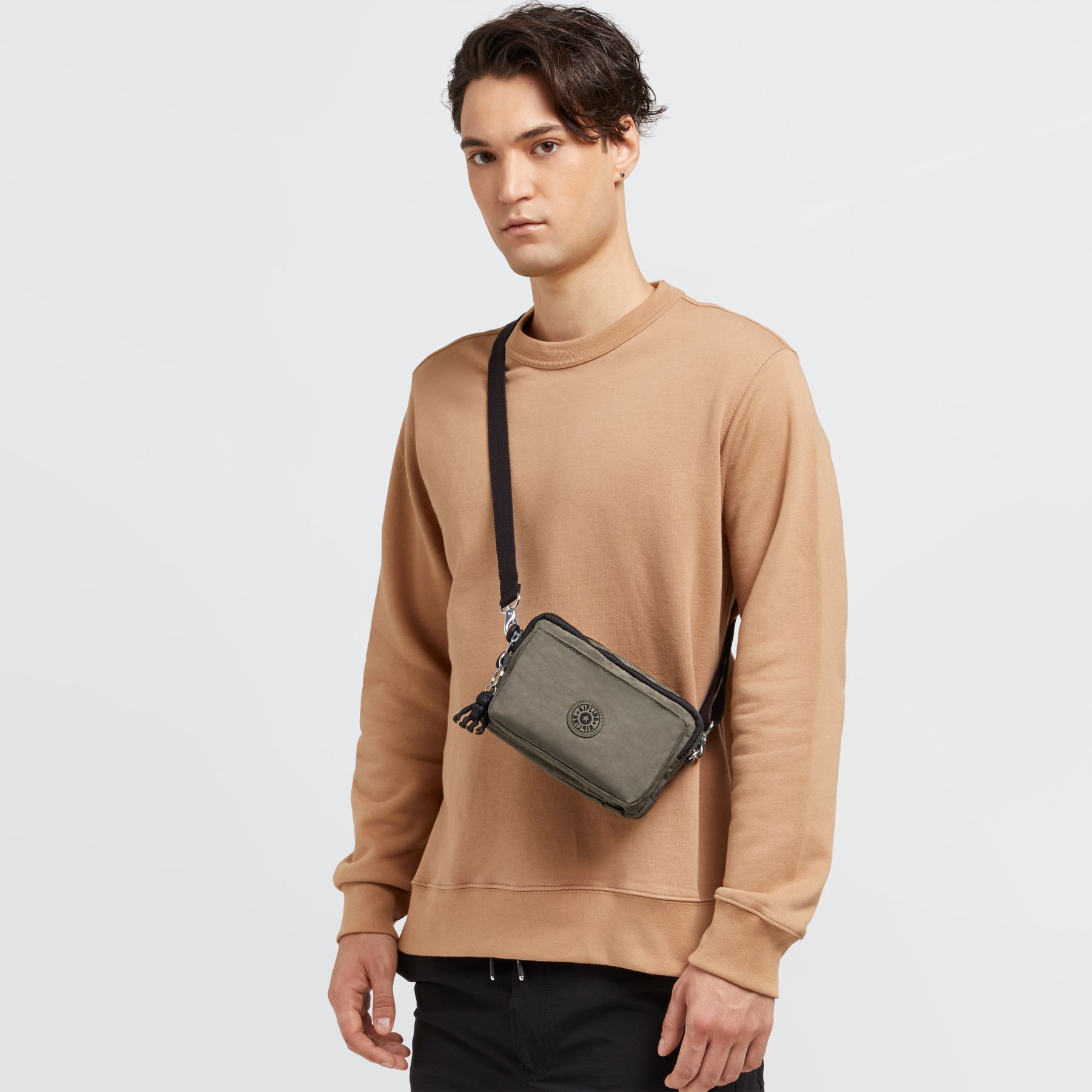 ABANU MULTI Mini sac 2 en 1 banane et à bandoulière - Green Moss