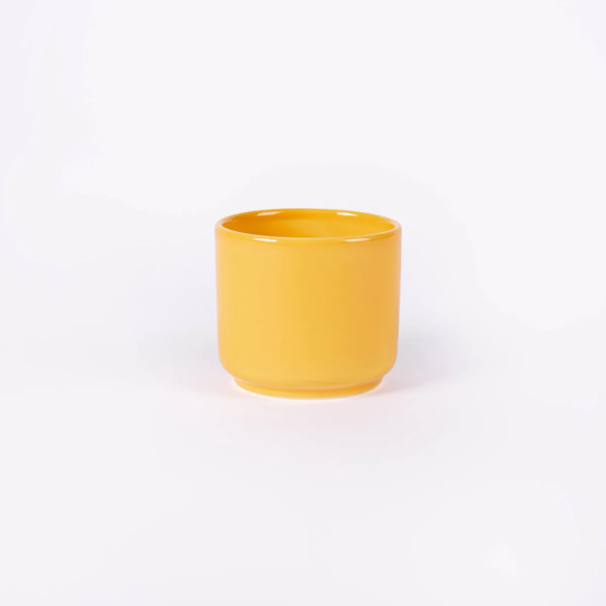 Tasse à café en porcelaine jaune OGRE La Fabrique