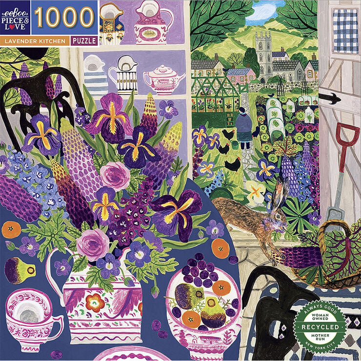 eeBoo eeBoo - Puslespil 1000 brk - Lavender Kitchen