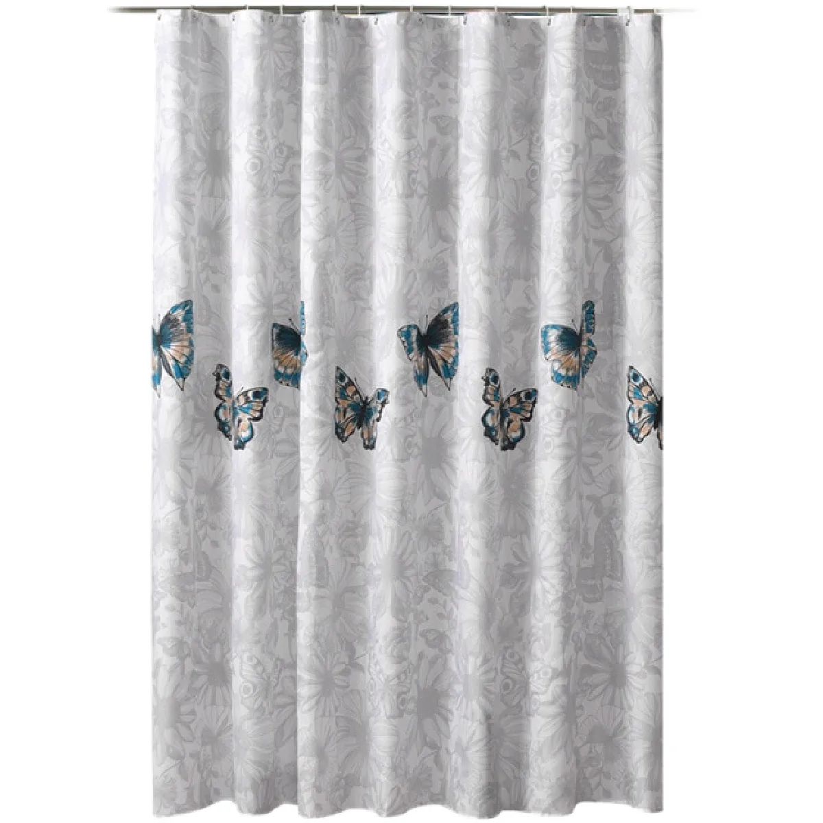 Universal Rideau de douche papillon imperméable 120x200 cm