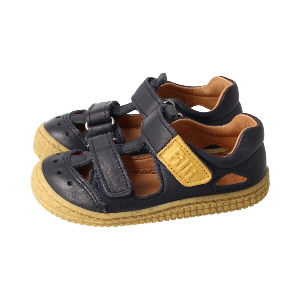 B32212-2 navy KAIIMAN BIO nappa leather velcro Weite/W