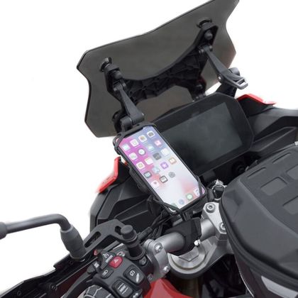 Support Smartphone SW-MOTECH UNIVERSEL AVEC T-LOCK Universel - Noir