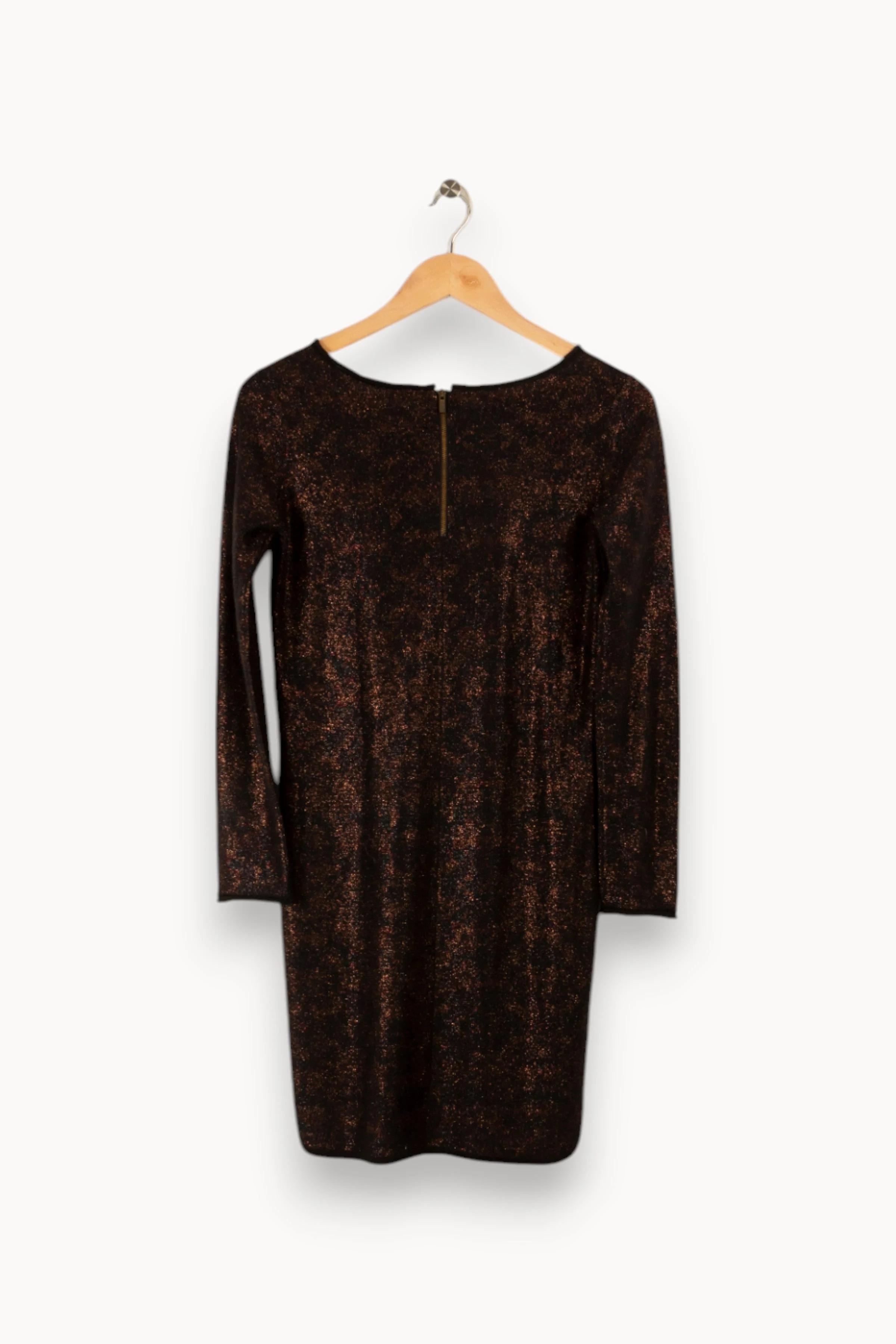 Robe courte | Marron