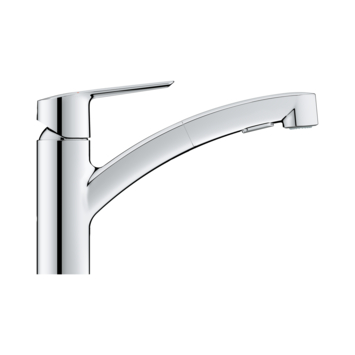 Grohe Quickfix keukenkraan Start uittrekbare Dual spray