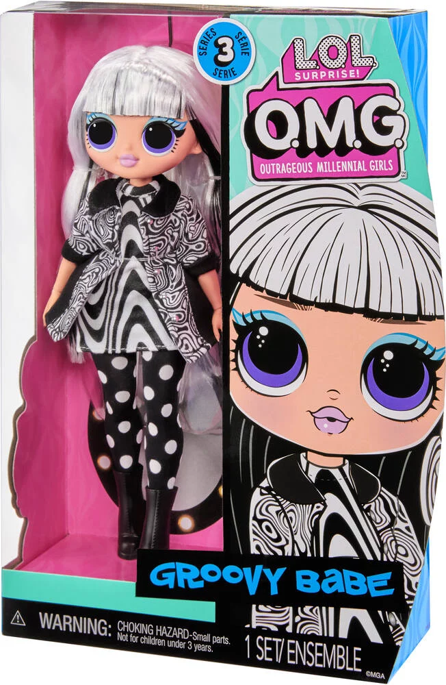 LOL SURPRISE OMG - POUPEE - GROOVY BABE 25 CM