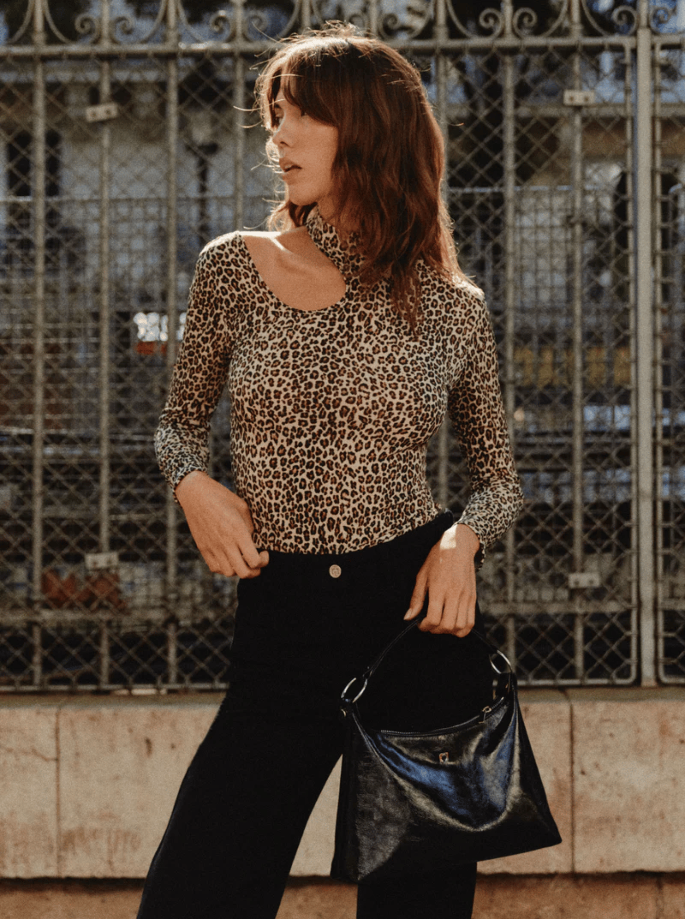 FOXY FAUVE - Top foxy fauve | Marron